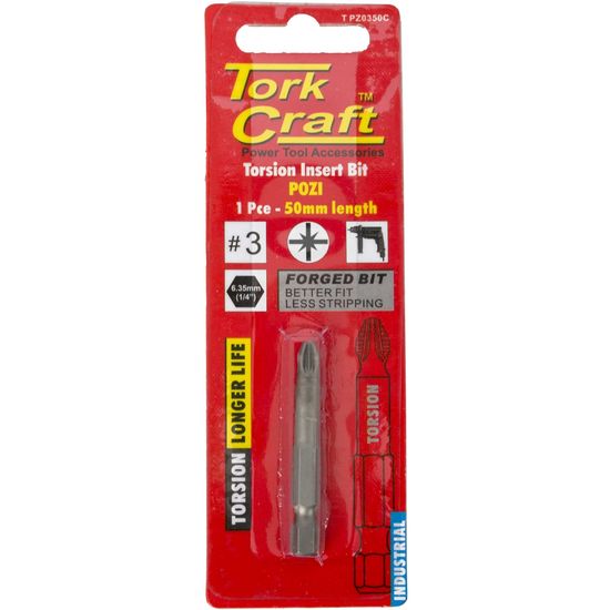 Pozi.3 X 50mm Power Bit 1/card